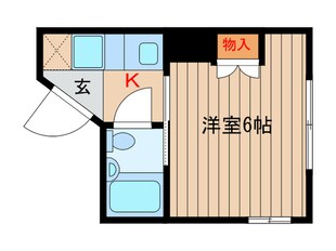 ハイツ　カルチエラタンの物件間取画像